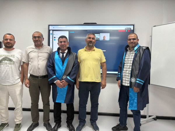 Araştırma Görevlisi Ufuk DEMİRCİOĞLU Doktora Tezini Başarıyla Tamamlayarak Mezun Oldu